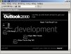 Outlook 2000 이스터 에그 스크린샷